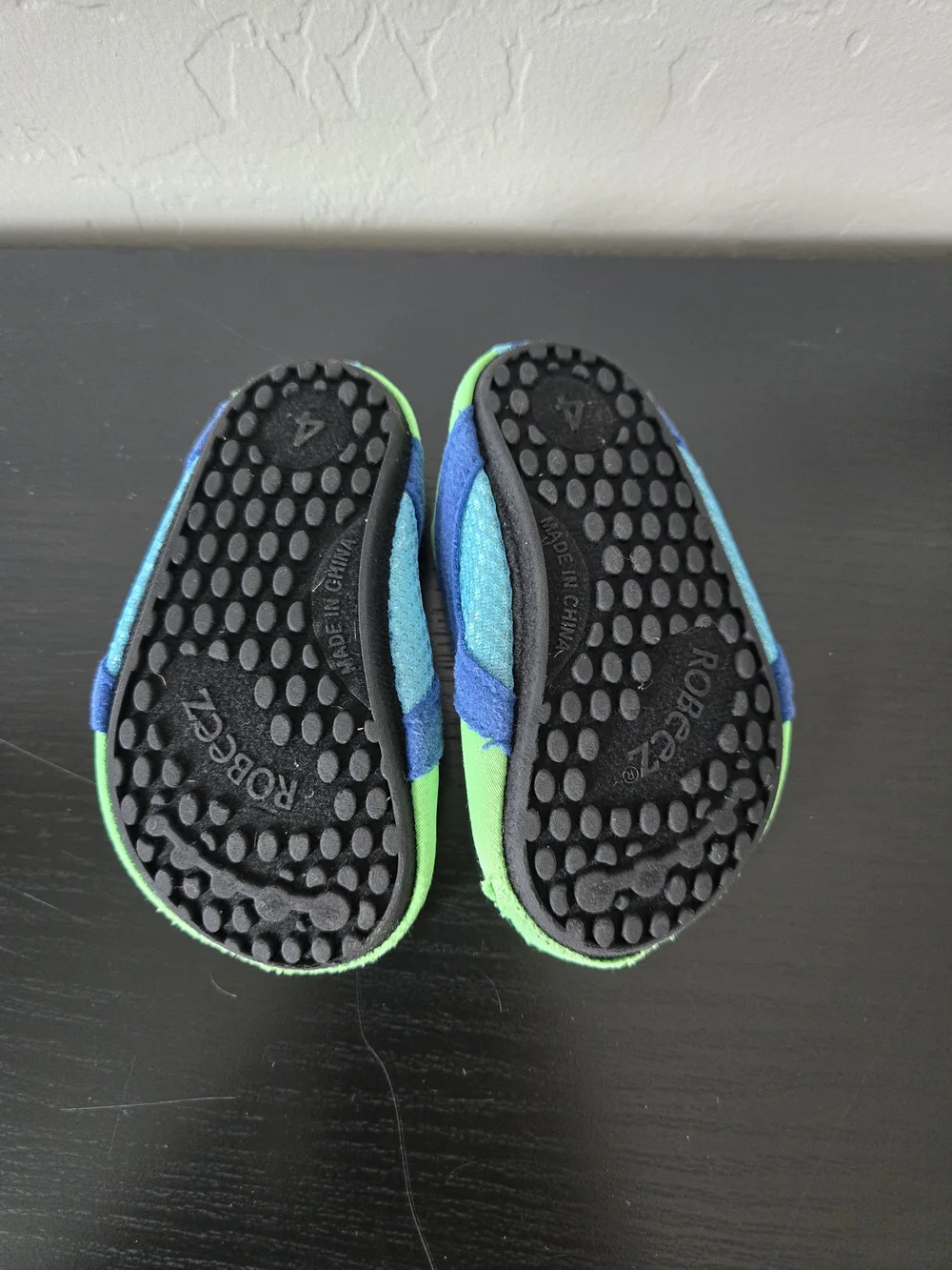 Robeez Green & Blue Slip-On Water Shoes